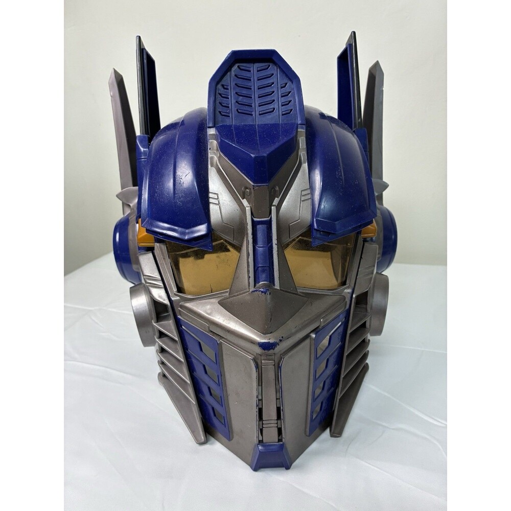 2006 Optimus Prime Transformer Voice Changer Talking Helmet  Working and Tested